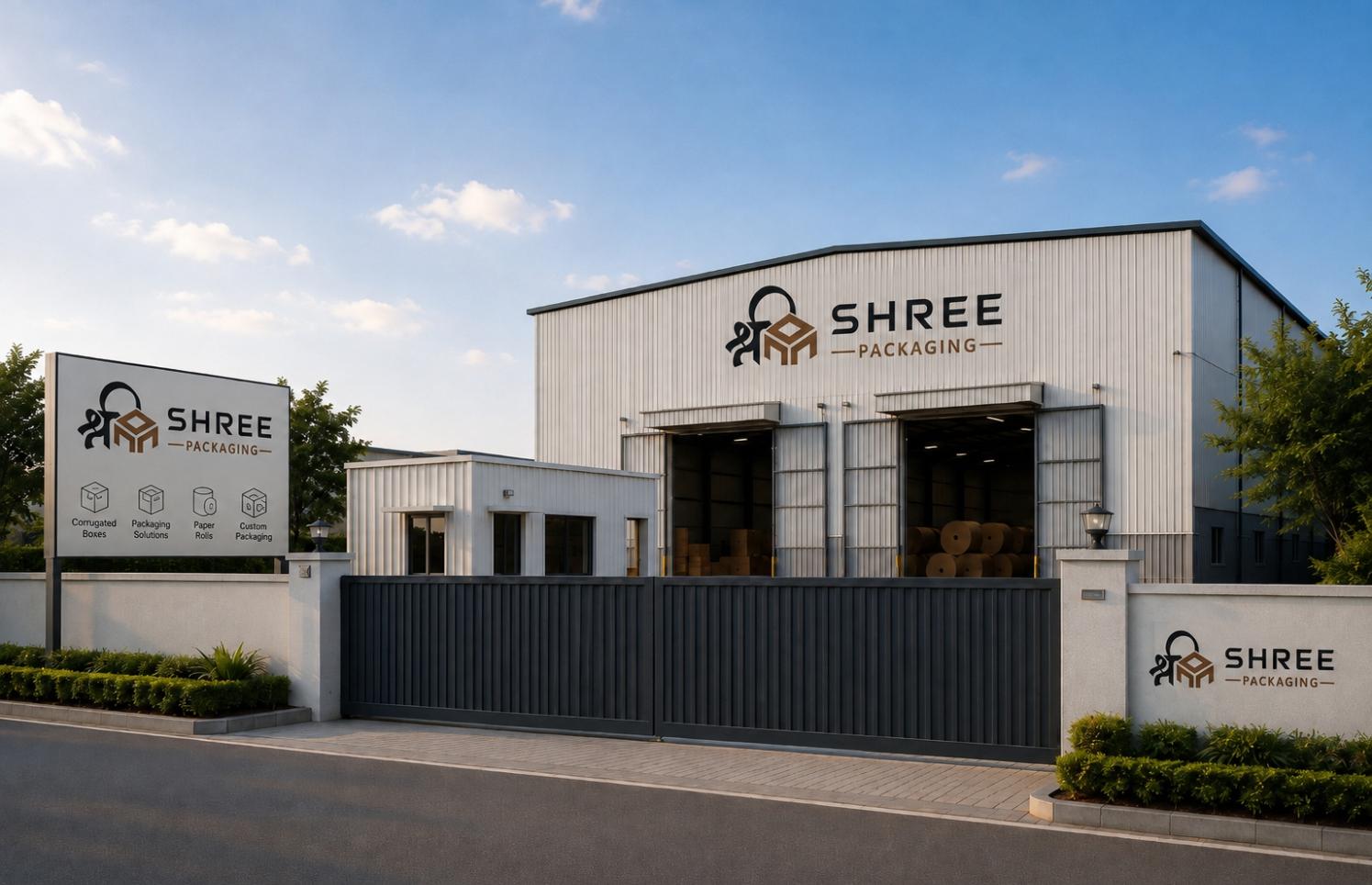 Shree Packaging Factory Exterior