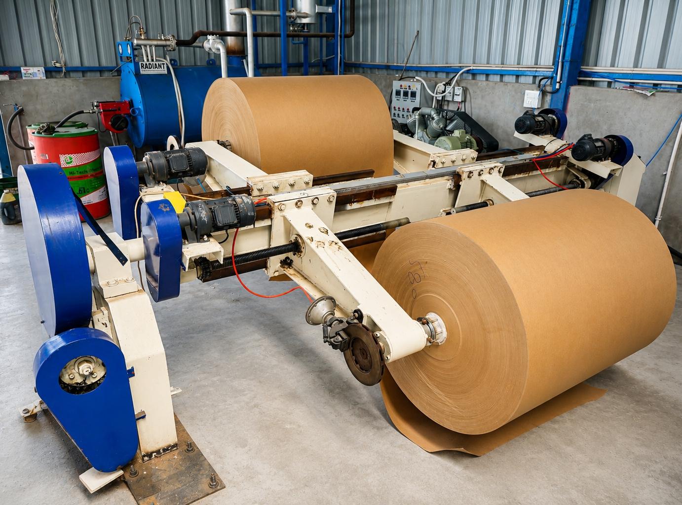 High Capacity Paper Corrugation Line